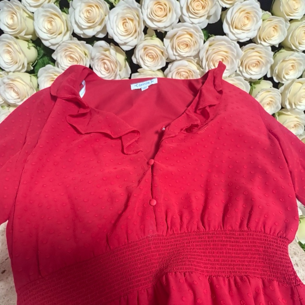 💃 Stunning Red Nanette Lepore Dress – Size 10 NWT ✨ in - Picture 2 of 3